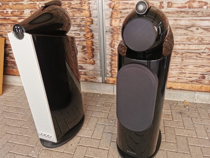 B&W Bowers & Wilkins 802D3 802 D3 High End Standlautsprecher in schwarz
