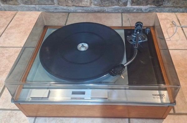 THORENS TD125 MKII  Turntable  + SME 3009 + PLINT   HQ.Speed & WOW & FLUTTER