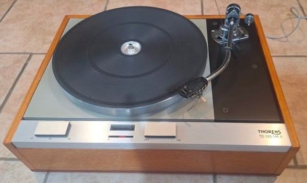 THORENS TD125 MKII  Turntable  + SME 3009 + PLINT   HQ.Speed & WOW & FLUTTER