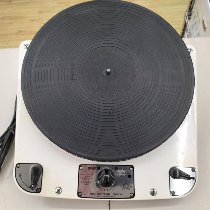 Garrard 301 Plattenspieler 60Hz Idler Drive Working Manual Mount Bolts Vintage