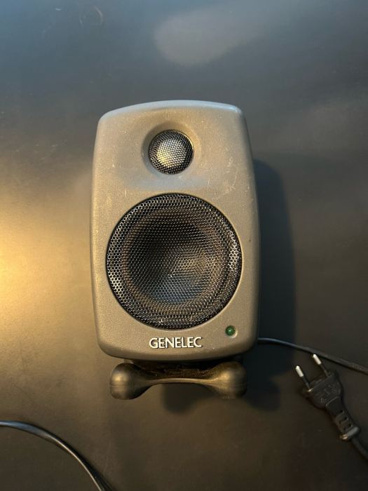 Genelec 6010A Studiomonitor aktiv, verkabelt, RCA, 25 W, Grau Lautsprecher 