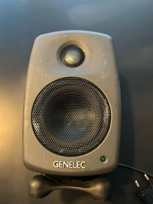 Genelec 6010A Studiomonitor aktiv, verkabelt, RCA, 25 W, Grau Lautsprecher 