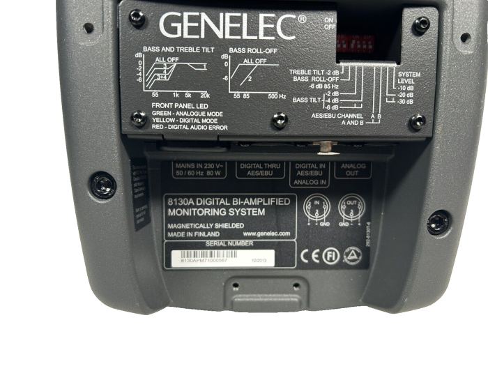 Genelec Aktiver Digital Monitor Lautsprecher 8130A