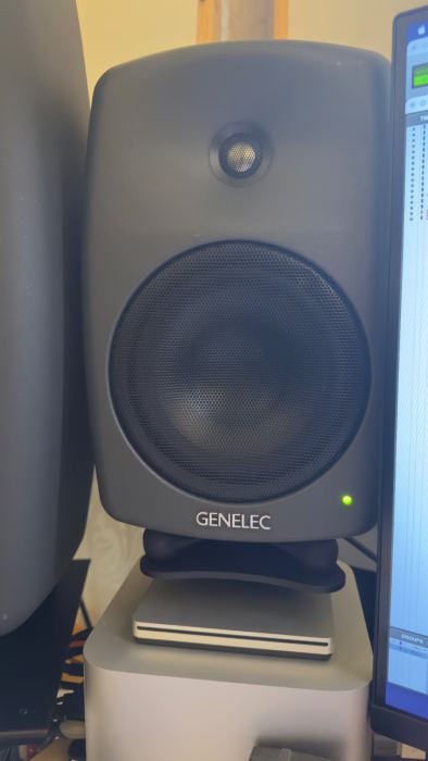Genelec 8040BPM Aktiv-Studiomonitore, Dunkelgrau, Paar, gebraucht