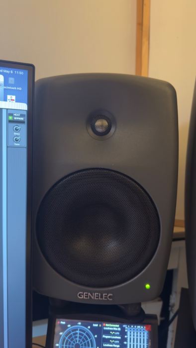 Genelec 8040BPM Aktiv-Studiomonitore, Dunkelgrau, Paar, gebraucht