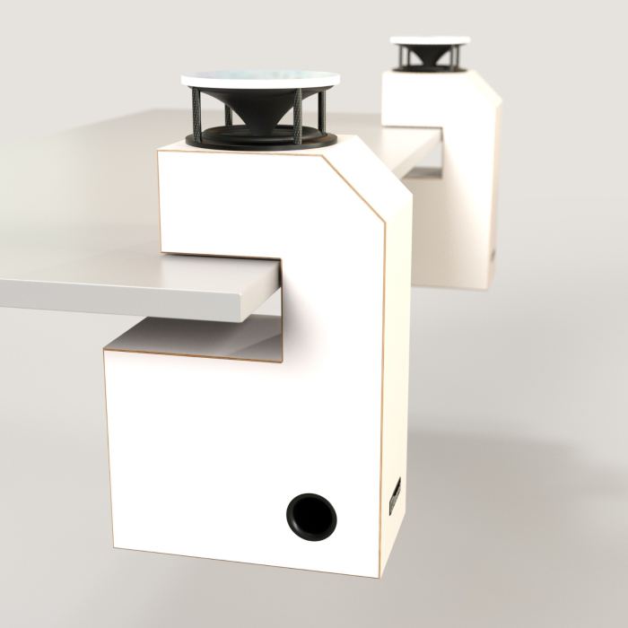 Duevel AttikA, High-end Desktop Lautsprecher - Kompaktlautsprecher - einzigartig