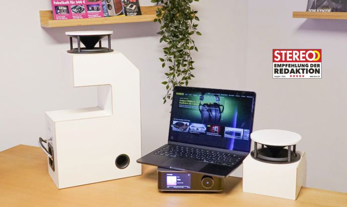 Duevel AttikA, High-end Desktop Lautsprecher - Kompaktlautsprecher - einzigartig