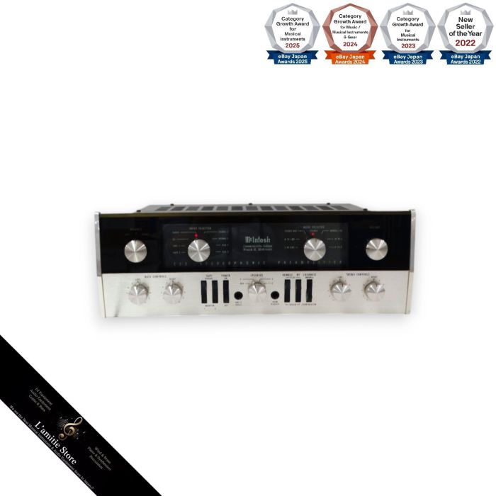 McIntosh C22 Stereo Röhrenvorverstärker Vintage Audio Stereophonic Preamp...