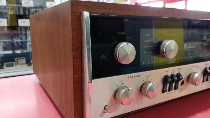 McIntosh C22 Vorverstärker Vintage Vakuumröhren Stereo Phono 100V...