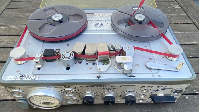 NAGRA  4.2!  Prof. Tonbandgerät & Porta Brace Tasche & Netzteil