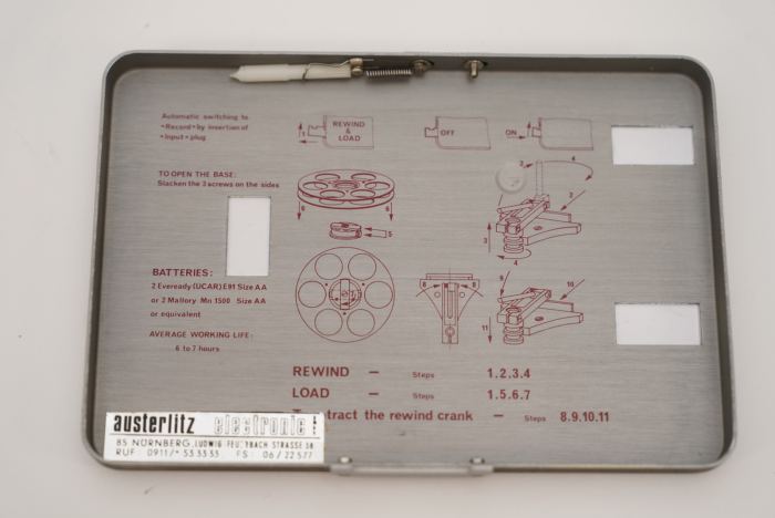 Nagra SN Miniatur Tonbandgerät Vintage Rare