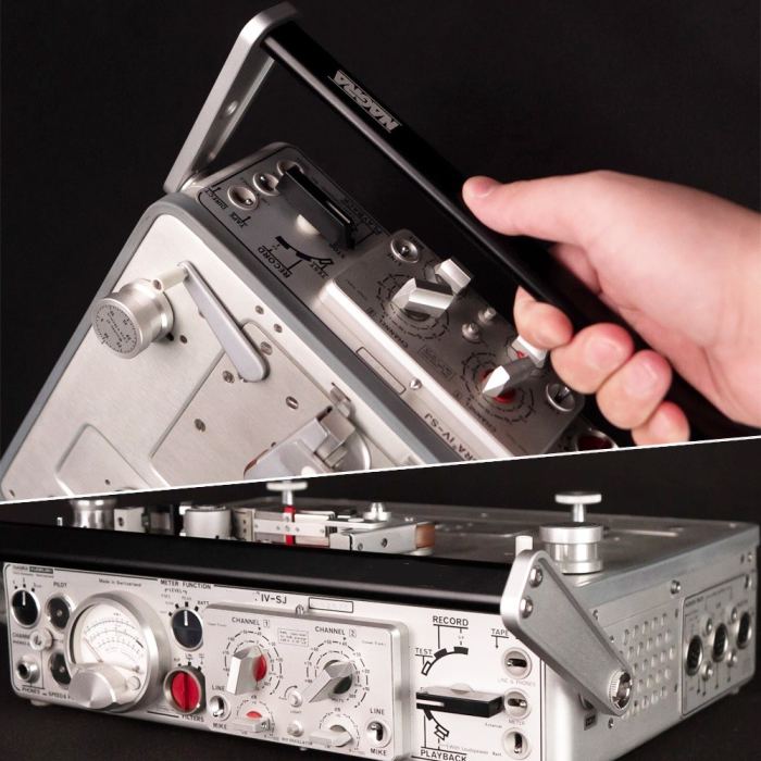 Aluminium-REEL-TO-REEL-Tonbandgerät-Griff für NAGRA IV-S/SJ /4.2 /E /L