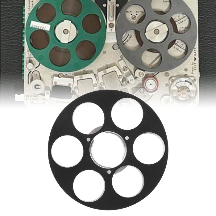 Leere Tonbandspule 6-Loch Aluminiumlegierung Für NAGRA Miniatur-Tonbandgeräte Sc
