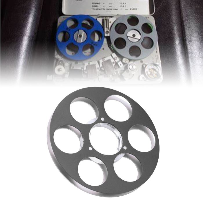 Leere Tonbandspule 6-Loch Aluminiumlegierung Für NAGRA Miniatur-Tonbandgeräte Sc