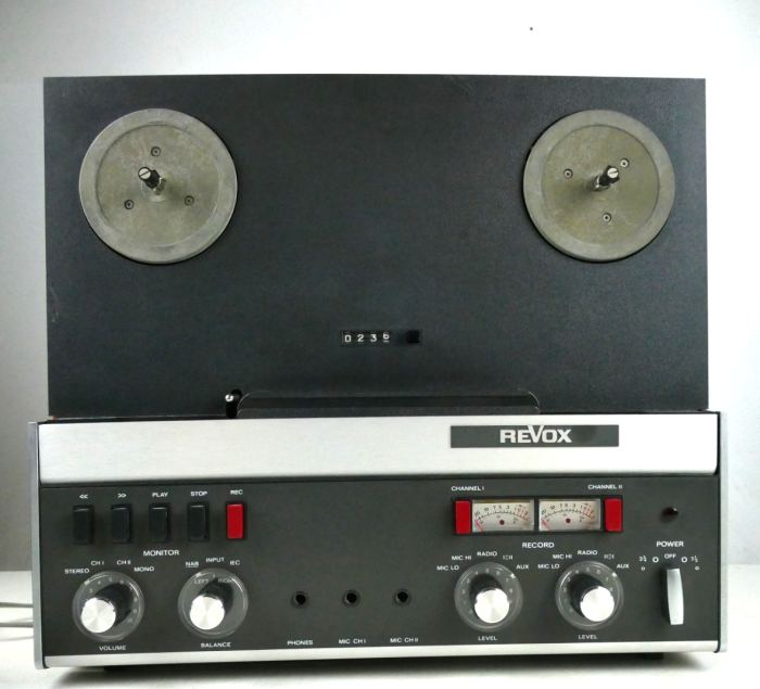 Revox A77 Tonbandgerät 4 Spur gecheckt Reel to Reel Bandmaschine Hi-6553