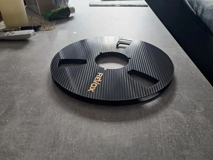 NAB Spulen 2 Stück für Revox Bandmaschine A77, B77, A77, PR99 Tonbandspulen schw
