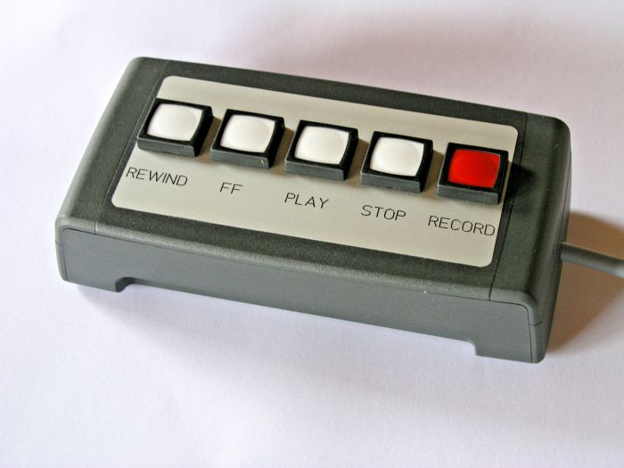 Fernbedienung  für Bandmaschine REVOX A77 -  Remote Control  mit   5 m Kabel