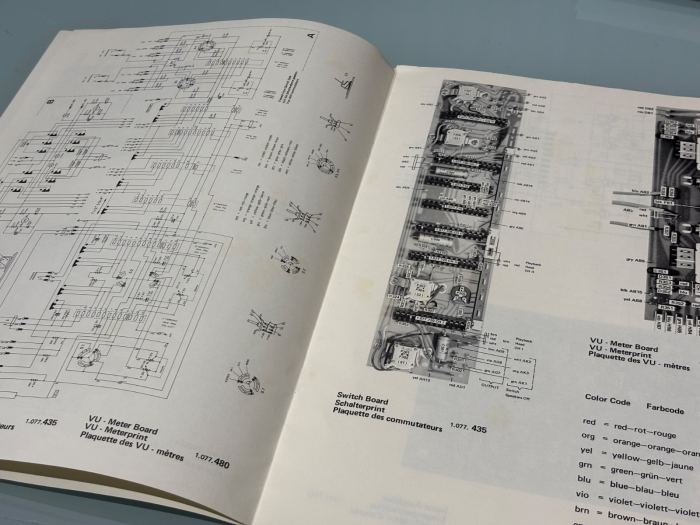 🗺️ Die Schatzkarte für Ihre Bandmaschine: Original REVOX A77 Schaltungssammlung