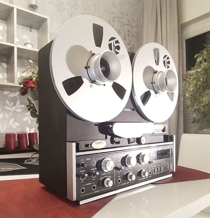 Revox B77 MKI 4 Spur custom built LED VU, restauriert. Mit Video dazu. 