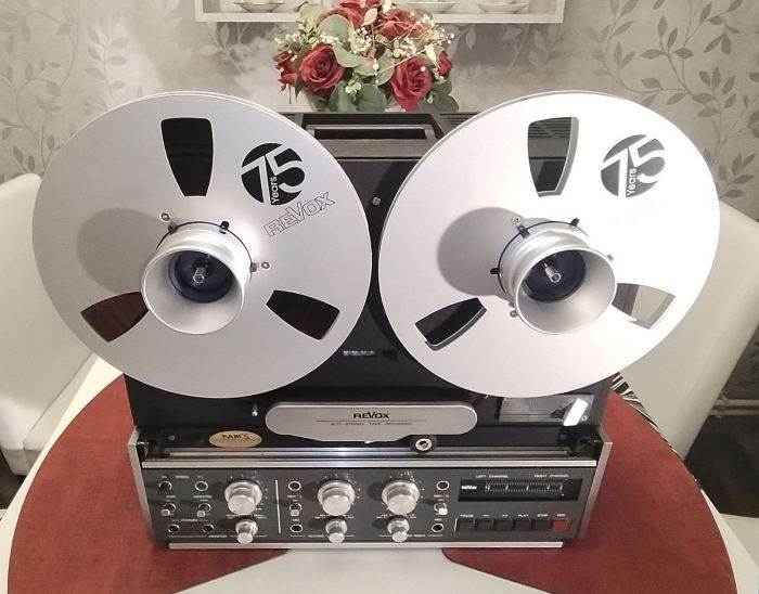 Revox B77 MKI 4 Spur custom built LED VU, restauriert. Mit Video dazu. 