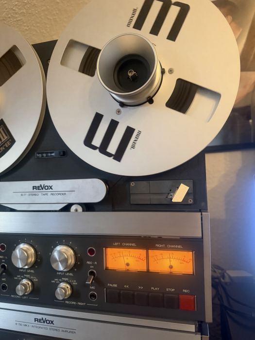 Revox B77 MK I, Tonbandgerät, 2 Spur, Front Top!! Bastlergerät. Lesen bitte!!!!