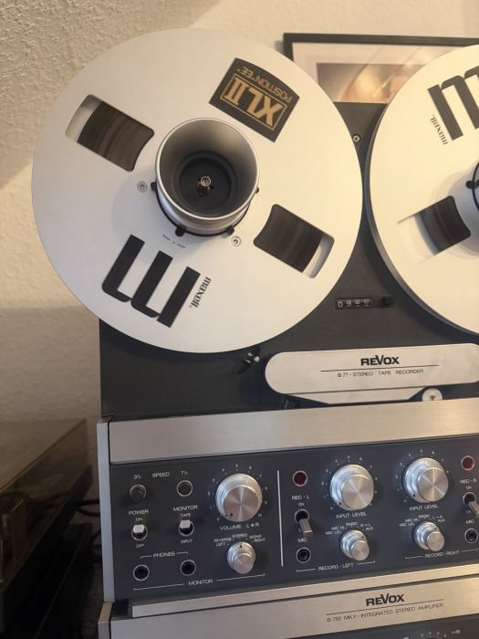 Revox B77 MK I, Tonbandgerät, 2 Spur, Front Top!! Bastlergerät. Lesen bitte!!!!