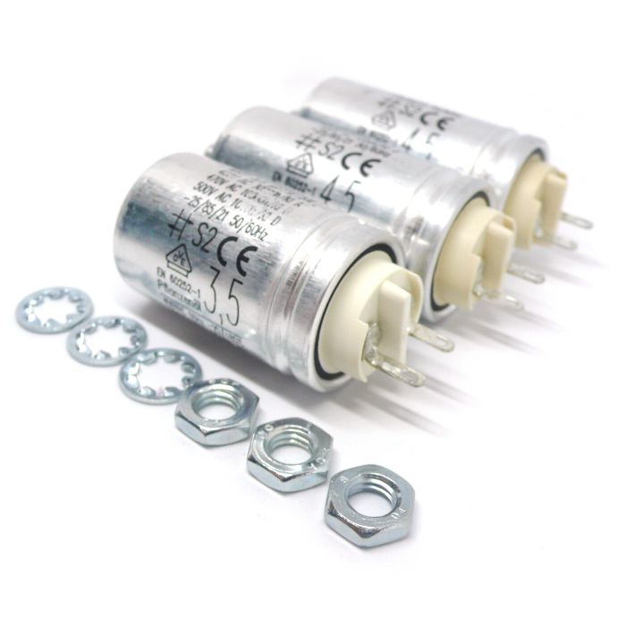 Hydra Motorkondensatoren Set Revox B77 PR99 A77 (1x 3,5μF + 2x 4,5μF) Capacitors