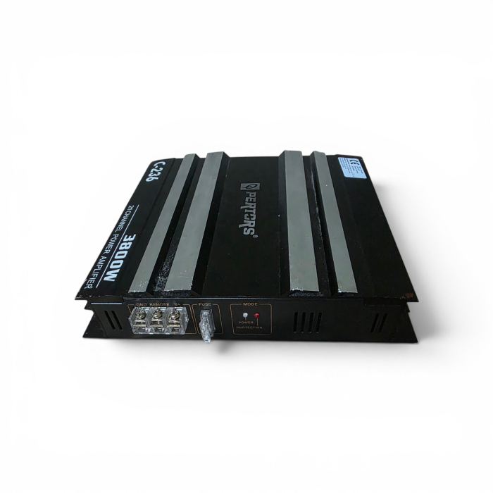 Monoblock-Verstärker 3800 W 2.1-Kanal