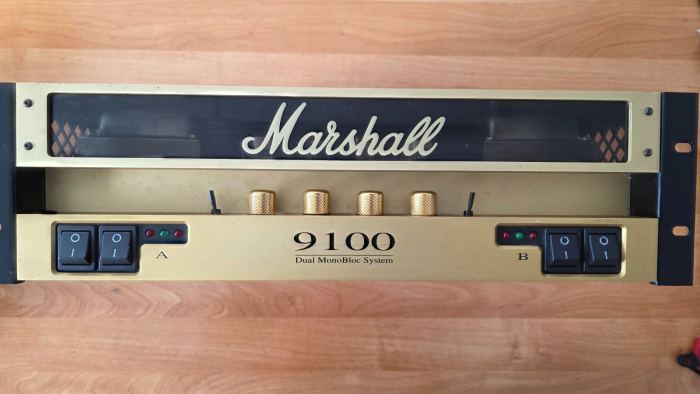 Marshall 9100 Dual Monoblock "Tube" 2x 50 Watt