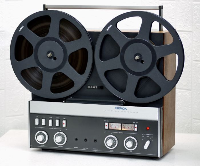 REVOX A77 MKIV 2-Spur Bandmaschine/Tonbandgerät 1A-Zustand! Serviced+1J.Garantie