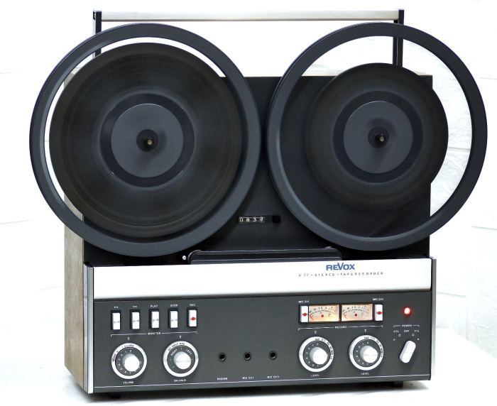 REVOX A77 MKIV 2-Spur Bandmaschine/Tonbandgerät 1A-Zustand! Serviced+1J.Garantie