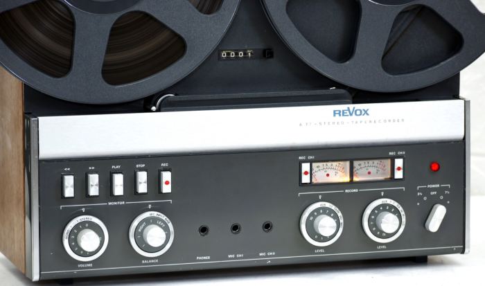 REVOX A77 MKIV 2-Spur Bandmaschine/Tonbandgerät 1A-Zustand! Serviced+1J.Garantie