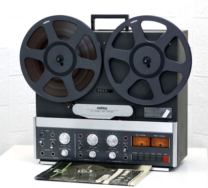 ReVoX B77 4-Spur Tonbandgerät/Reel to Reel 1A-Zustand!! Serviced + 1J.Garantie!!