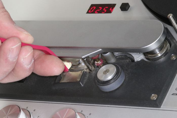 Nagra UHER Studer Reinigungsstäbchen Tonkopf Reinigung Set 4x Filz Bandmaschine