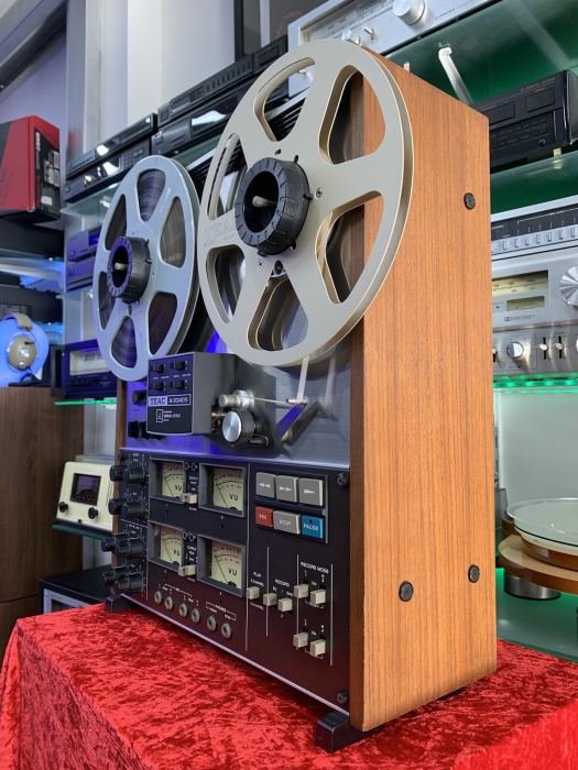 Teac A-3340S 4 Kanal Simul-Sync Bandmaschine 10" Tape Vintage Gut Aussehen