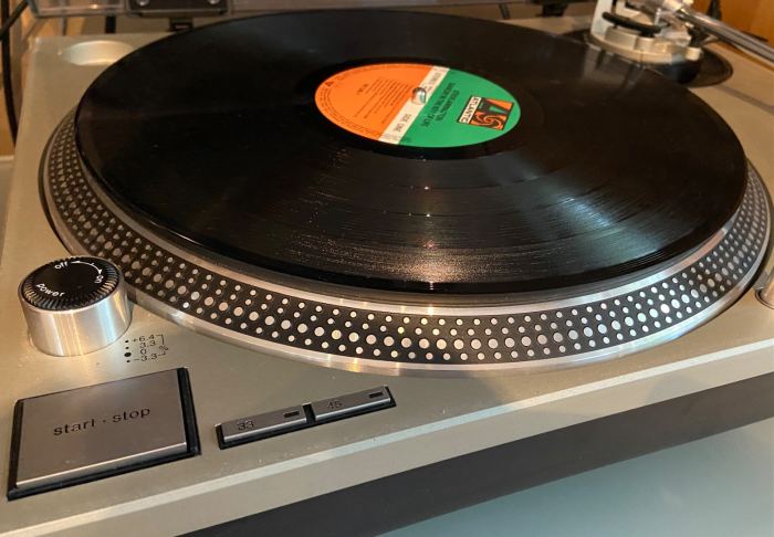 TECHNICS SL1200 MK5 Silber, TOP