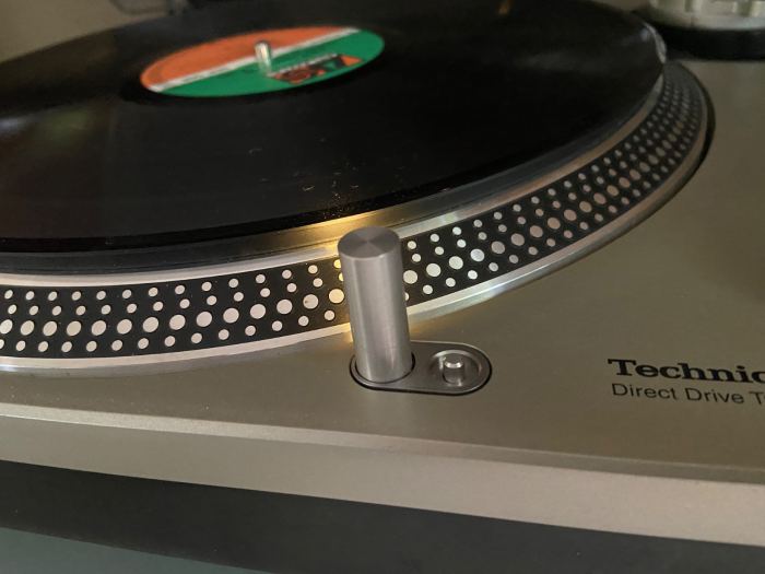 TECHNICS SL1200 MK5 Silber, TOP