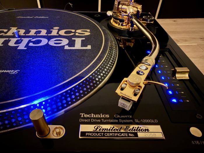 Technics SL-1200GLD 24K Gold Limited Edition #2058/3000 – Varyturn Service