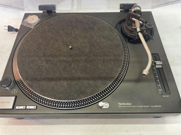 Technics SL-1200MK3 Paar Direct Drive DJ Plattenspieler schwarz