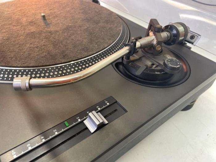 Technics SL-1200MK3 Paar Direct Drive DJ Plattenspieler schwarz