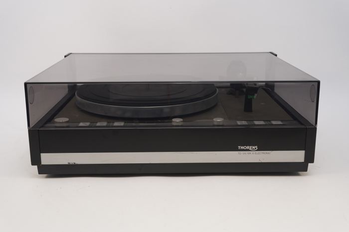 Thorens TD 126 MKII Plattenspieler Turntable High End Schwarz Vintage