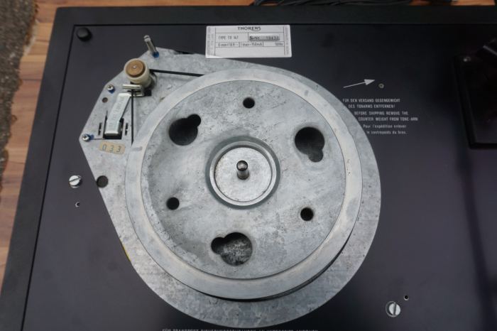 Thorens TD 147 mit Headshell Umbau