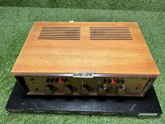K+H Telewatt VS-71 Röhren Vollverstärker Tube Amplifier Woodcase Vintage HiFi