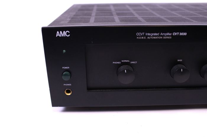 AMC CVT 3030 Röhrenverstärker Hi-Fi Stereo Integrated Amplifier Vintage Schwarz